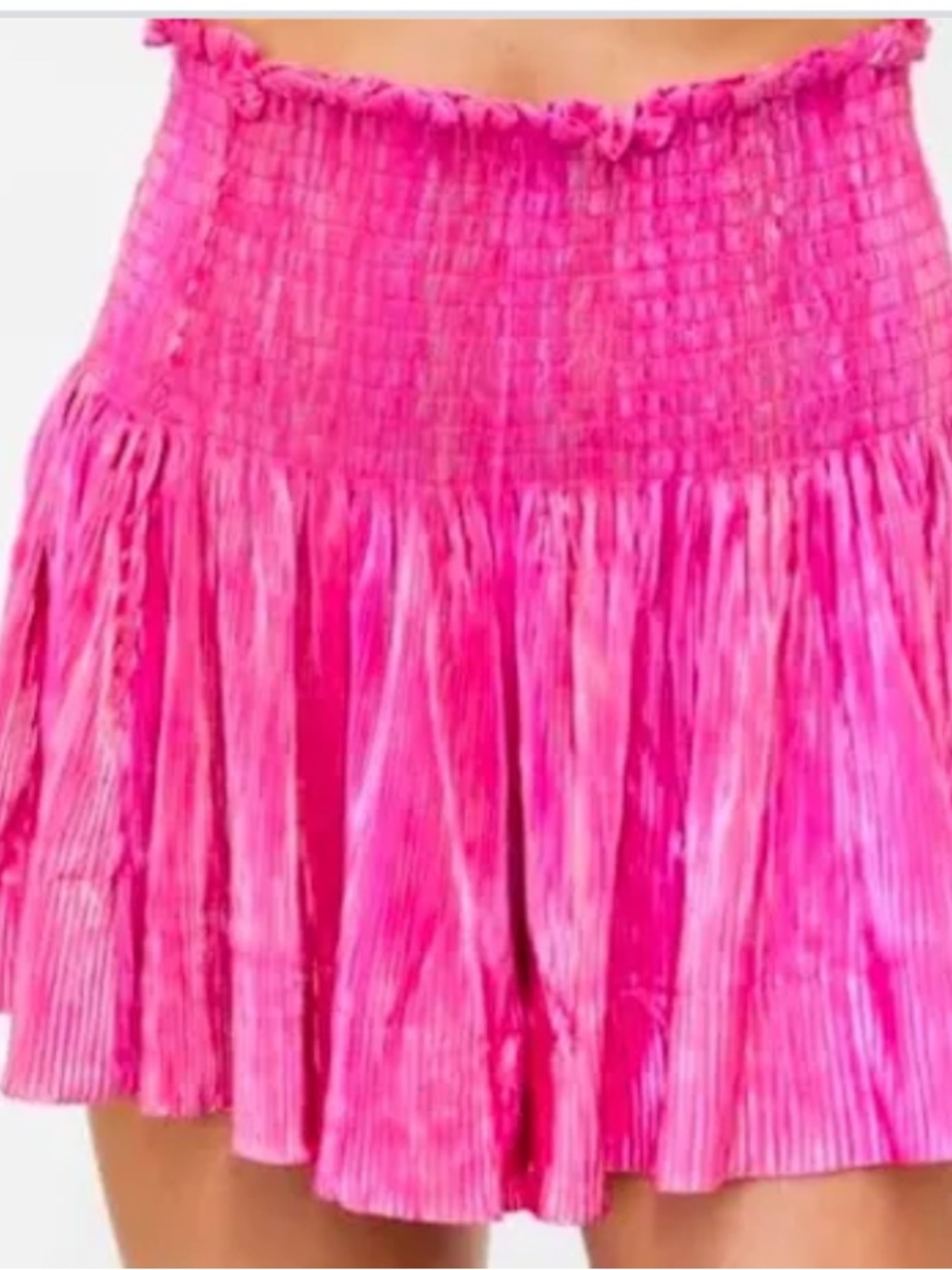 Queen of Sparkles Hot Pink Swing Shorts